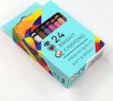 iHeart Art 24 Bright Crayons