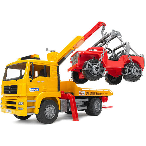 MAN Tow Truck W/Jeep