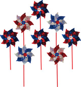 Patriotic Mylar Pinwheels (assorted)