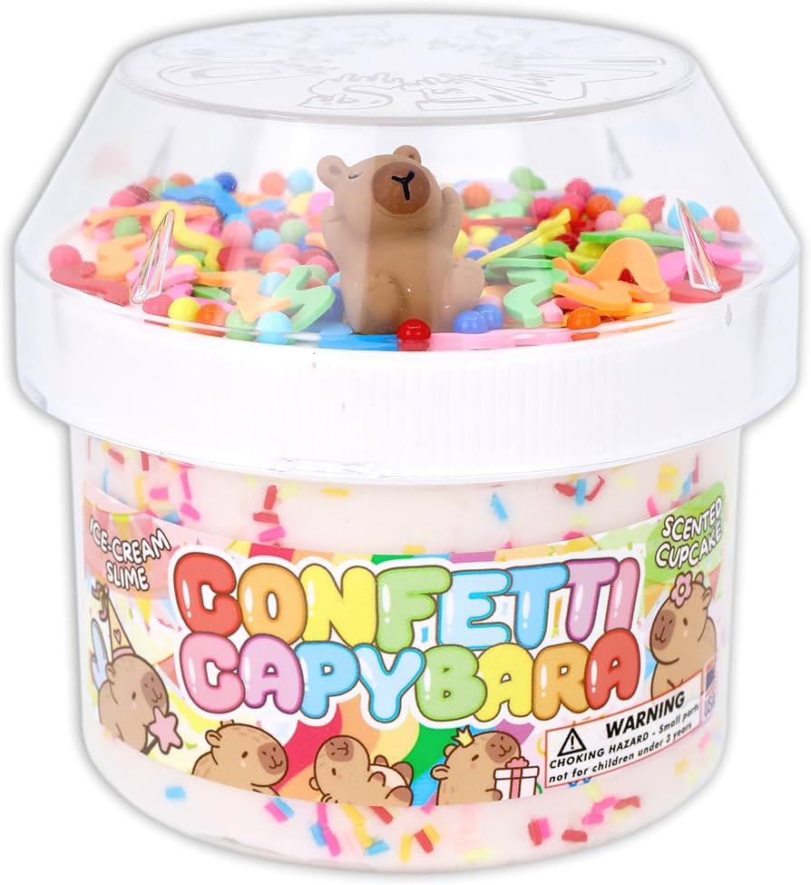 Dope Slime: Confetti Capybara