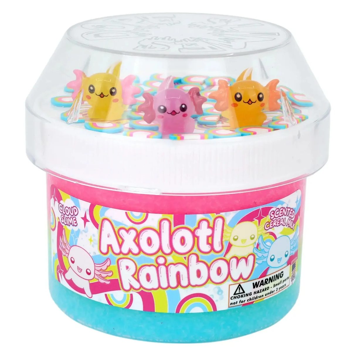 Dope Slime: Axolotl Rainbow