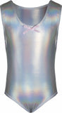 Bodysuit Iridescent Silver (Size 3-5)