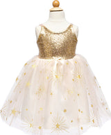 Golden Glam Party Dress (Size 3-4)