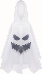 Spooky Ghost Poncho (Size 3-4)