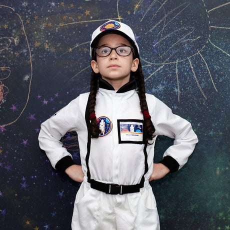 Astronaut Set With Jumpsuit, Hat & Id Badge