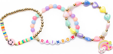 Rainbow Smiles Bracelet Set