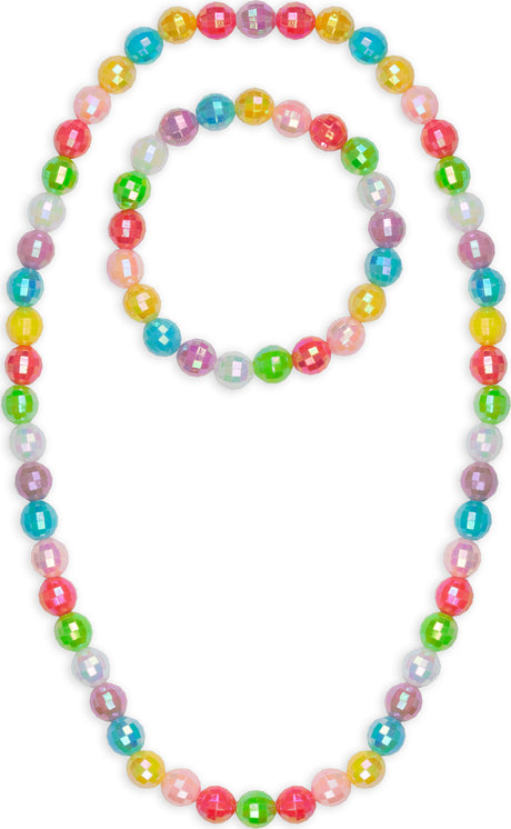 Color Me Rainbow Necklace & Bracelet Set