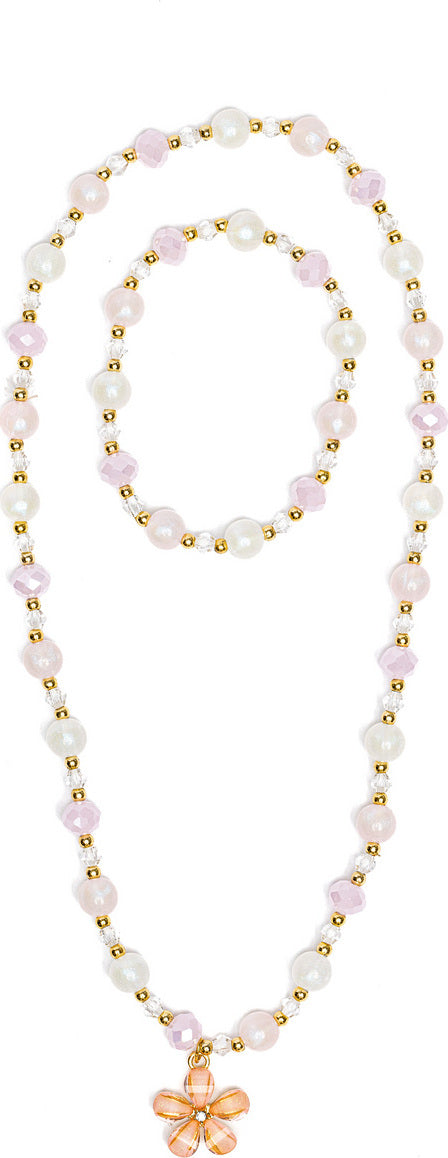 Beautiful Bloom Necklace Bracelet Set