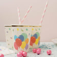 Party Cups - Happy Birthday (8 Pcs)