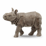 Indian Rhino Baby Figure