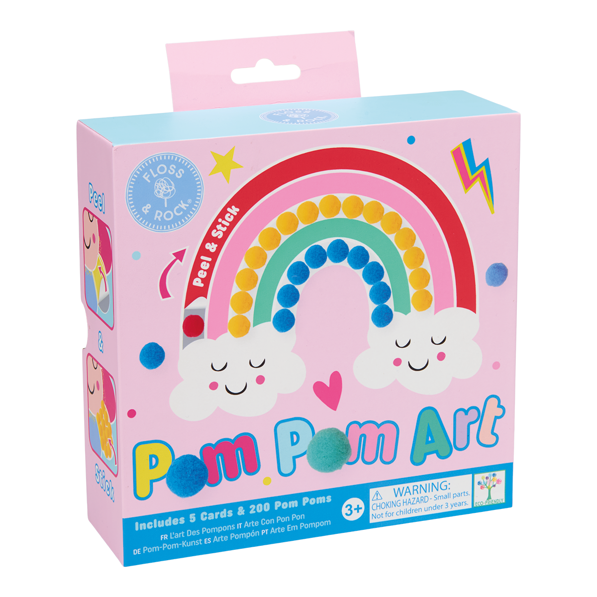 Pom Pom Art: Rainbow Fairy