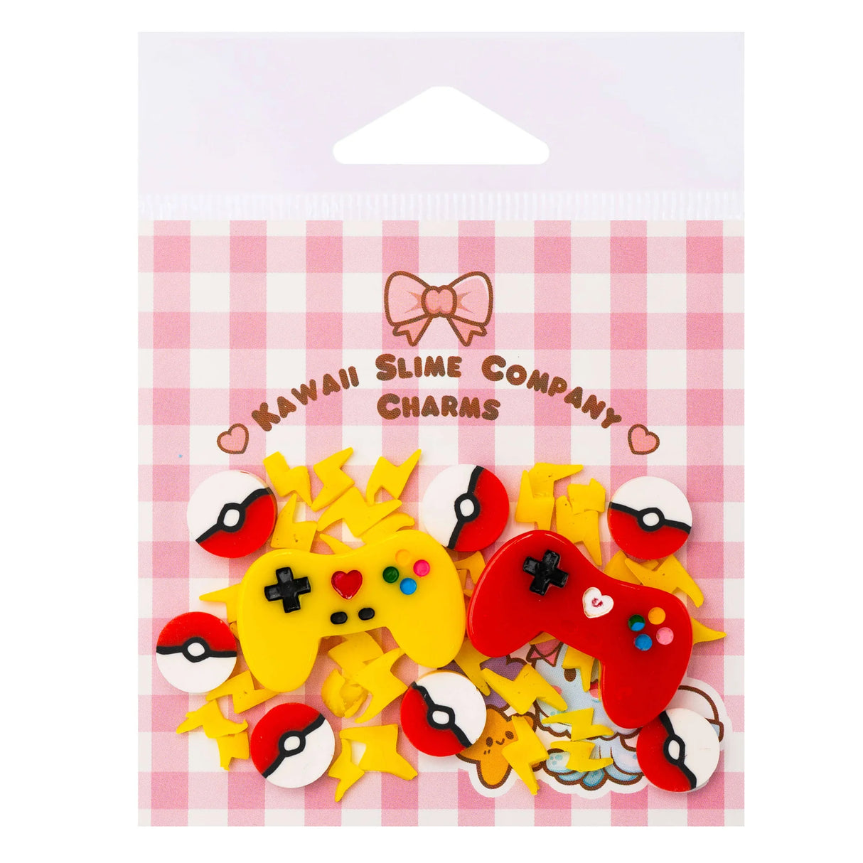 Kawaii Slime: Pika Power Slime Toppings Charm Bag