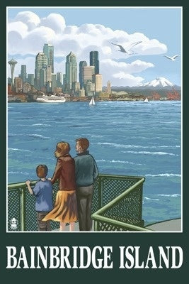 LP Magnets:  BI Ferry/Seattle