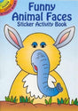 Funny Animal Faces Sticker Activity Book