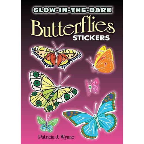 Glow-in-the-Dark Butterflies Stickers