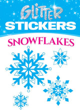 Glitter Snowflakes Stickers
