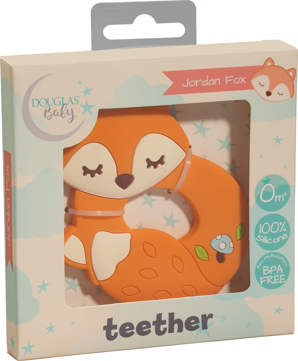 Jordan Fox Silicone Teether