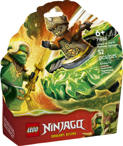 Ninjago: Lloyd vs Earth Monster Spinner