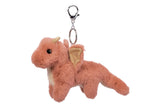 Bag Charm: Rust Dragon