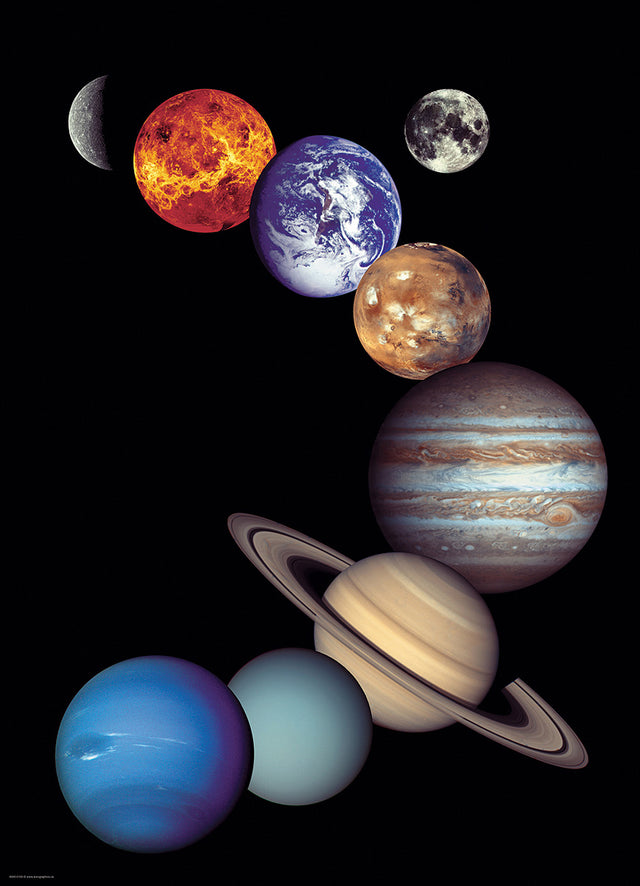 Nasa The Solar System 1000-piece Puzzle