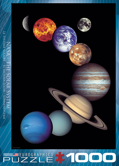 Nasa The Solar System 1000-piece Puzzle