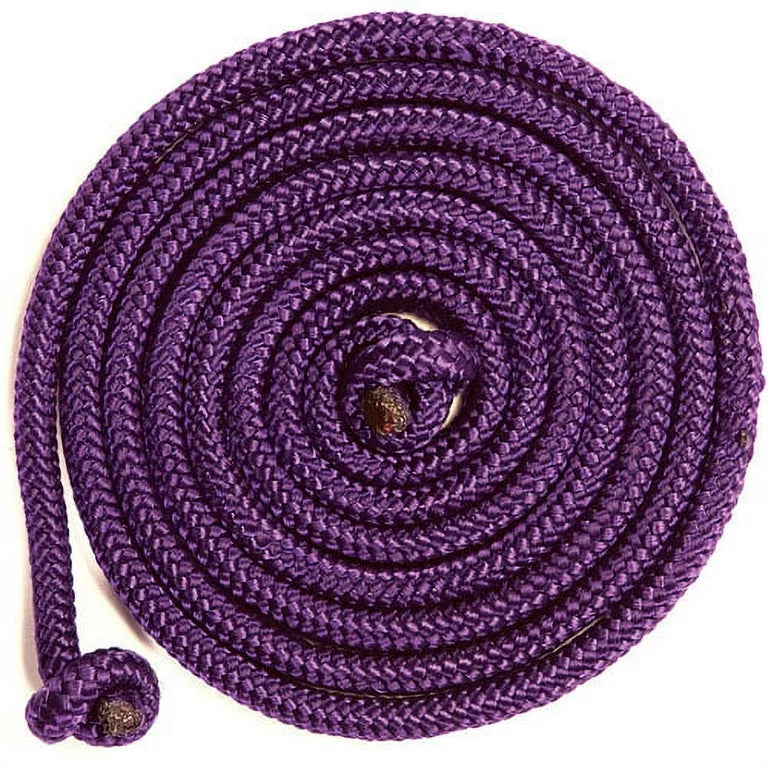 8' Rainbow Jump Rope: Purple