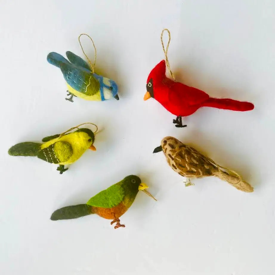 Felt Birds Assorted