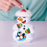 Sand Art Snowman