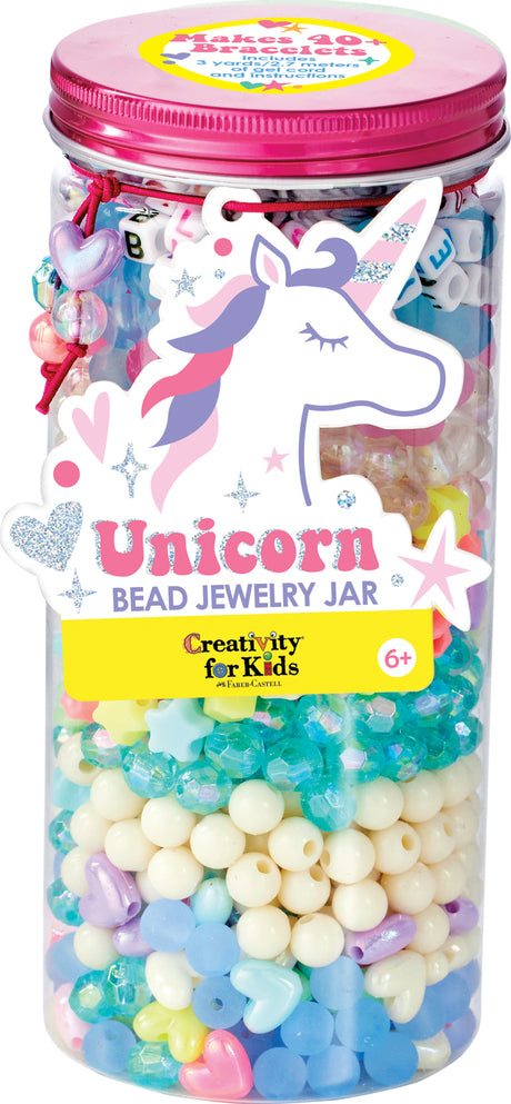 Unicorn Bead Jewelry Jar