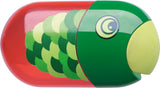 Double hole pencil Sharpener with eraser (assorted)
