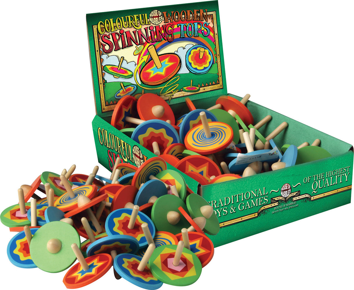 Wooden Spinning Top