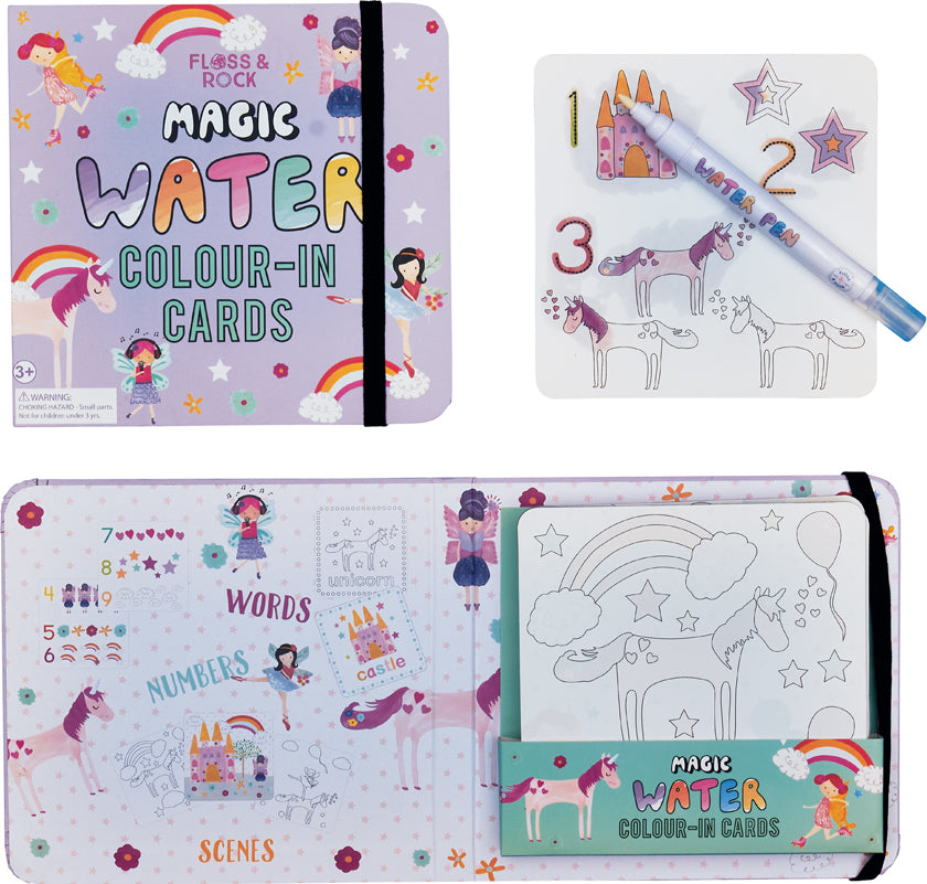 Fairy Unicorn Water Pen and Cards