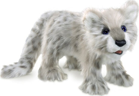 Leopard, Snow Cub Hand Puppet