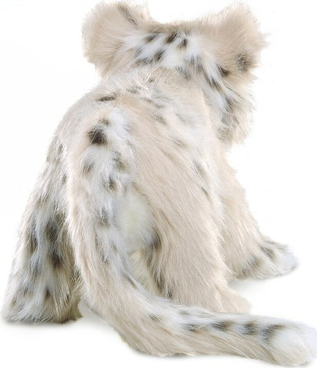 Leopard, Snow Cub Hand Puppet