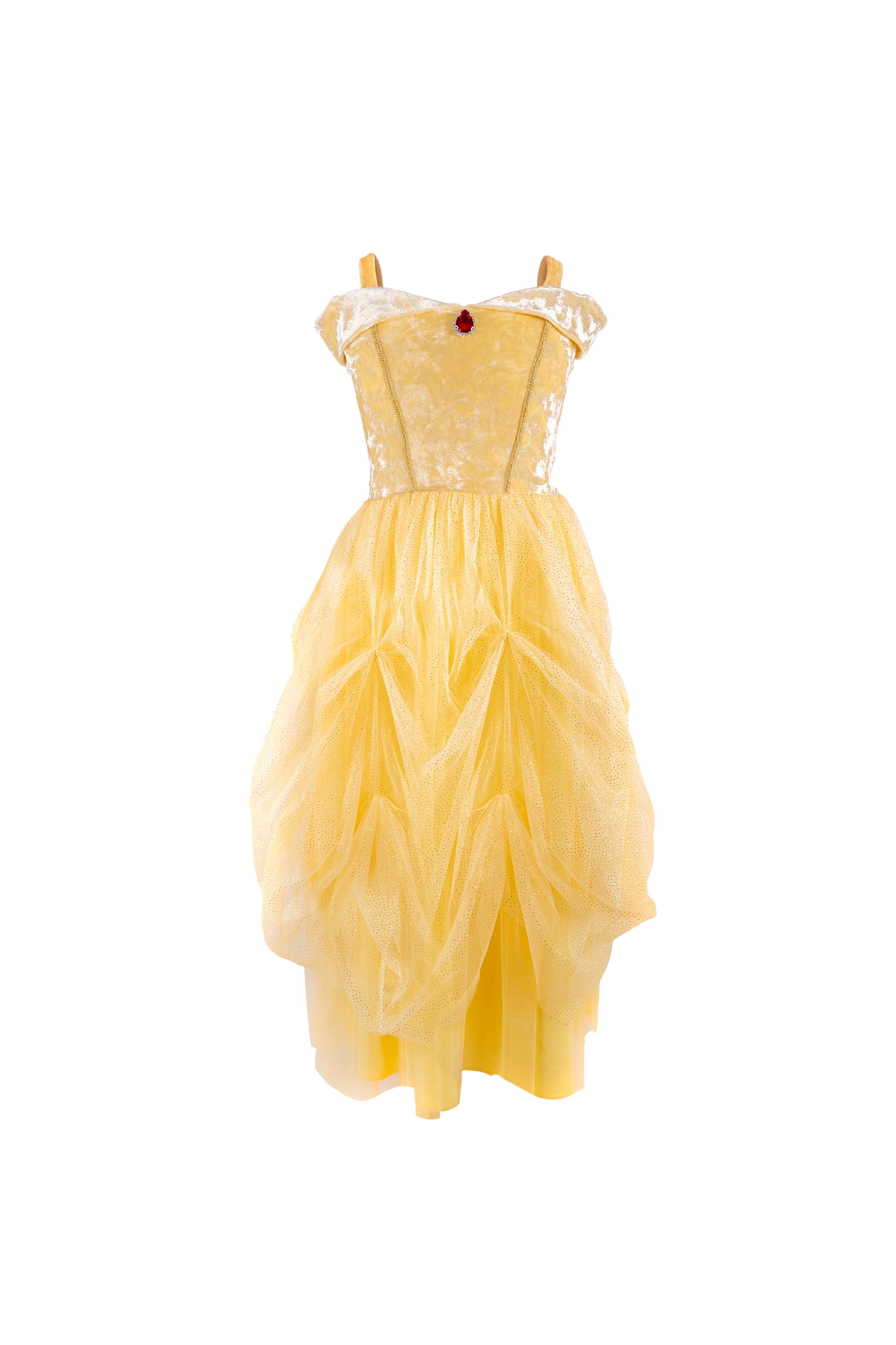 Yellow Princess Dress: Size 5-6