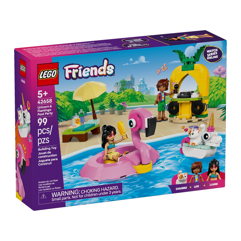 Friends: Unicorn & Flamingo Pool Party