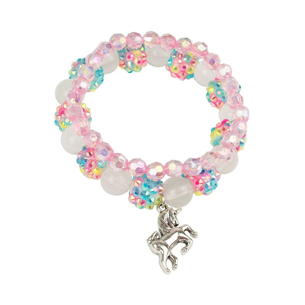 Sparkle Pony Bracelet Set, 2pcs