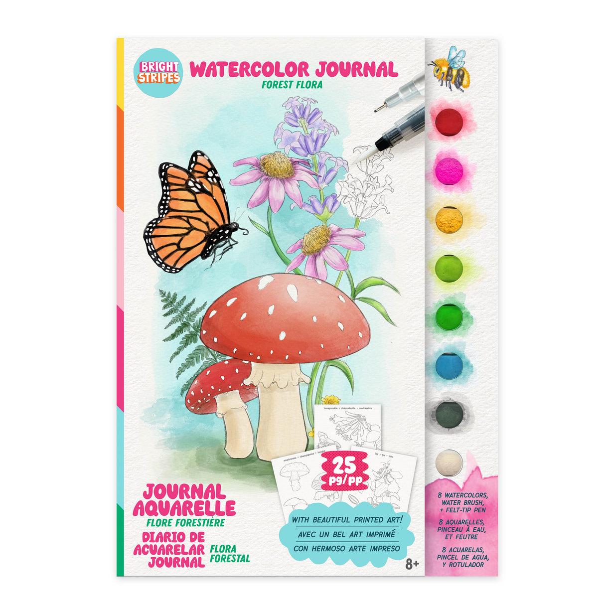 Watercolor Journal: Floral