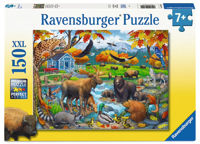 150pc Wildlife Gathering