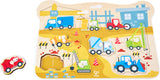 Construction Vehicles Peg Puzzle