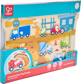 Construction Vehicles Peg Puzzle