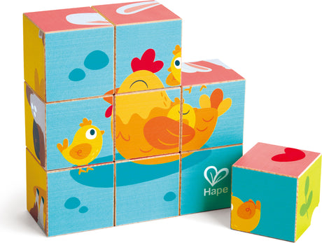 Farm Wooden Blocks Puzzle