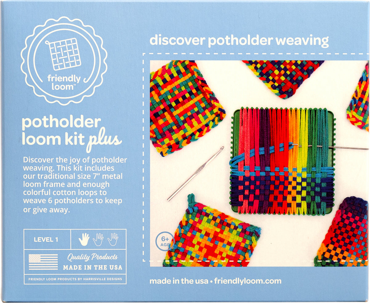 Friendly Loom - Potholder DELUXE Loom (Traditional Size)