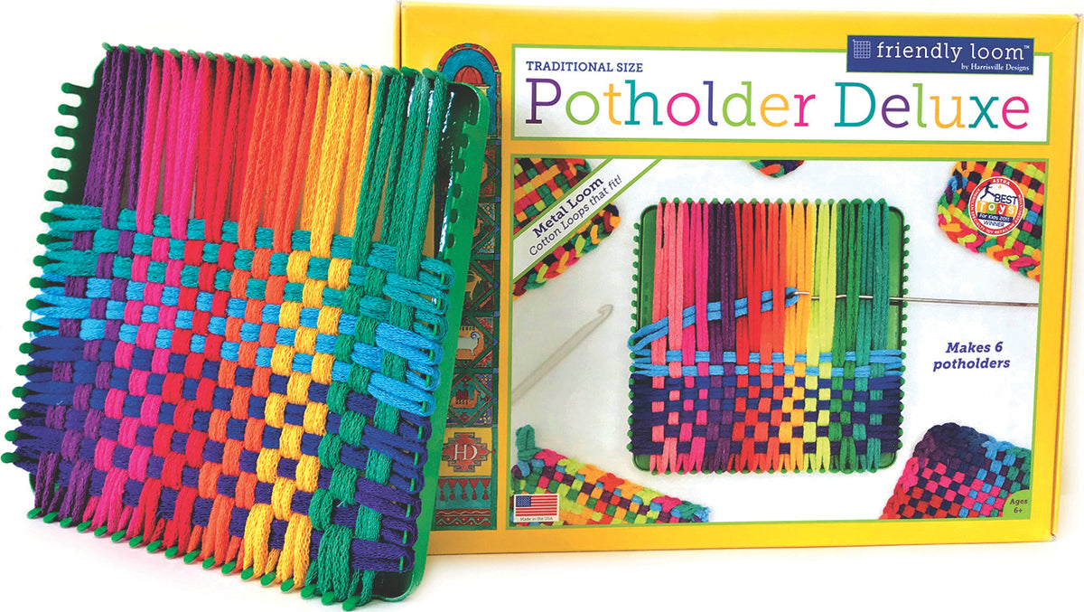 Friendly Loom - Potholder DELUXE Loom (Traditional Size)