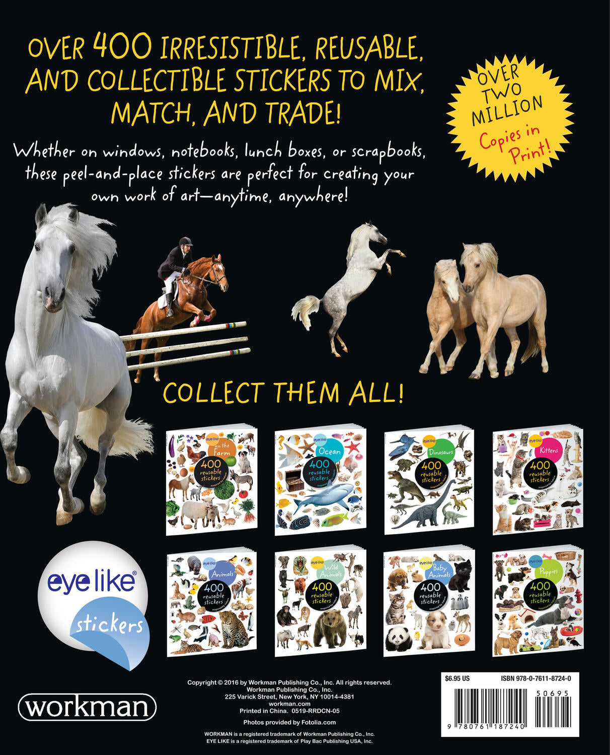 Eyelike Stickers: Horses