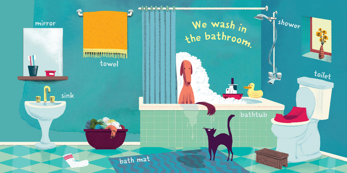 Indestructibles (The Original): Home Sweet Home: Chew Proof · Rip Proof · Nontoxic · 100% Washable (Book for Babies, Newborn Books, Safe to Chew)