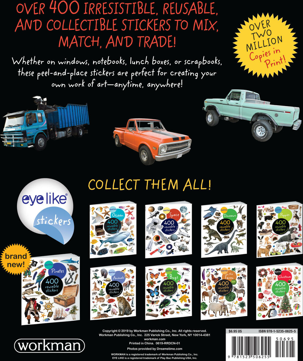Eyelike Stickers: Trucks