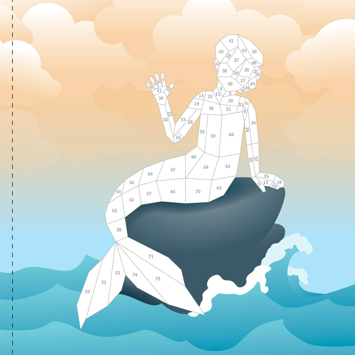Paint by Sticker Kids (Official): Mermaids & Magic!: Create 10 Pictures One Sticker at a Time! Includes Glitter Stickers