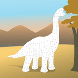 Paint by Sticker Kids (Official): Dinosaurs: Create 10 Pictures One Sticker at a Time!