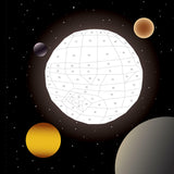 Paint by Sticker Kids (Official): Outer Space: Create 10 Pictures One Sticker at a Time! Includes Glow-in-the-Dark Stickers
